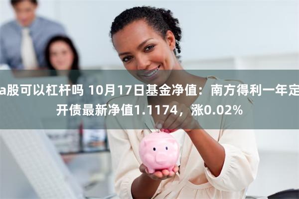 a股可以杠杆吗 10月17日基金净值：南方得利一年定开债最新净值1.1174，涨0.02%