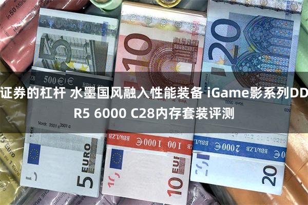 证券的杠杆 水墨国风融入性能装备 iGame影系列DDR5 6000 C28内存套装评测