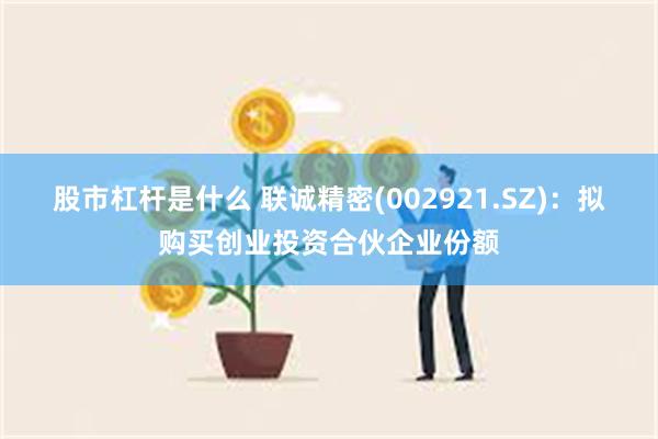 股市杠杆是什么 联诚精密(002921.SZ)：拟购买创业投资合伙企业份额