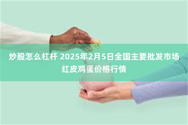 炒股怎么杠杆 2025年2月5日全国主要批发市场红皮鸡蛋价格行情