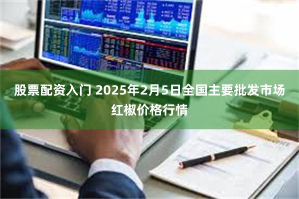 股票配资入门 2025年2月5日全国主要批发市场红椒价格行情